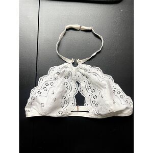 Savage X Fenty Bombshell Broderie Lace Halter Bralette